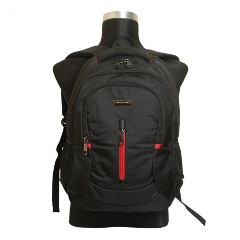 BAG PACKER'S BACKPACK-604D BLACK