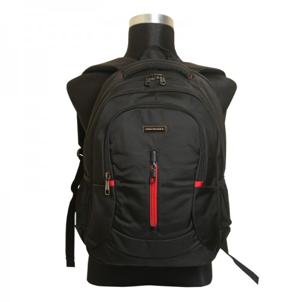 BAG PACKER'S BACKPACK-604D BLACK