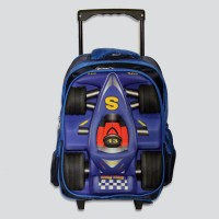 CARTOON PRINT SCHOOL TROLLEY